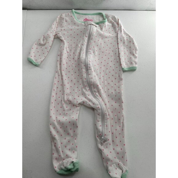 Baby Footed Sleeper Bundle 5 Pieces Size 6-12M Multiple Brands Fleece Pajamas - Picture 10 of 16